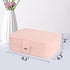Travel Jewelry Box,Jewelry Organizer, PU Leather Small Travel Jewelry Case, 6.3x4.3",Pink,1Pack...