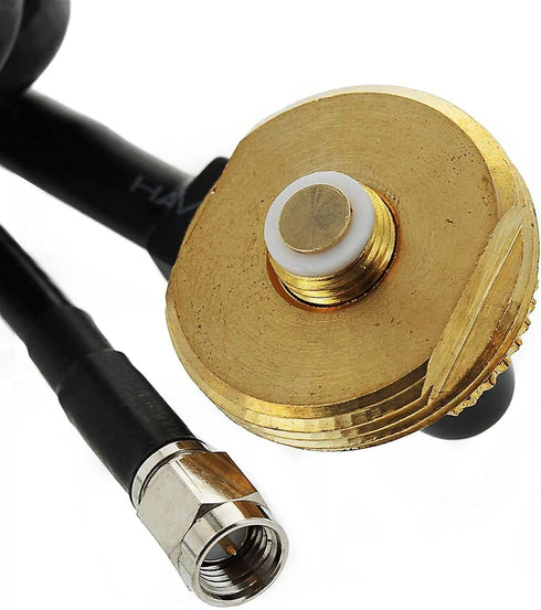 weBoost 3/8" NMO Mount with 14' RG58 Cable, SMA Connectors - Retail Packaging...