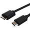 USB C to Micro USB 3.0 Fast Charging Cable 10Gbps High-Speed Sync Data Transfer Cable Cord Compatible with Samsung Galaxy S5 Note 3 Seagate WD Tos...