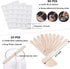 Bulk 6-Inch Candle Wicks - 100 Pcs with Wick Stickers & Centering Device for Soy/Beeswax Candle Making...