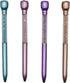 Maydahui 24PCS Rose Ballpoint Pen Retractable Flower Pens Crystal Quicksand Gem Pen Black Ink for School Home Party...