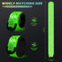 2 PCS LED Armband Rechargeable for Running Walking Cycling, 2024 Version Light Up Armbands for Runners, Running Lights, High Visibility Reflective...