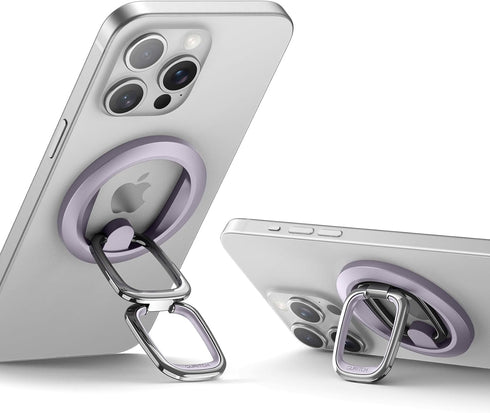 SURITCH for MagSafe Phone Grip, Magnetic Phone Ring Holder for MagSafe, Magnetic Phone Grip Stand Finger Loop Ring Kickstand for iPhone 15 Pro Max...