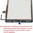 White Digitizer Repair Kit for iPad 9.7" 2018 iPad 6 6th Gen A1893 A1954 Touch Screen Digitizer Replacement with Home Button + Adhesive + Tools...
