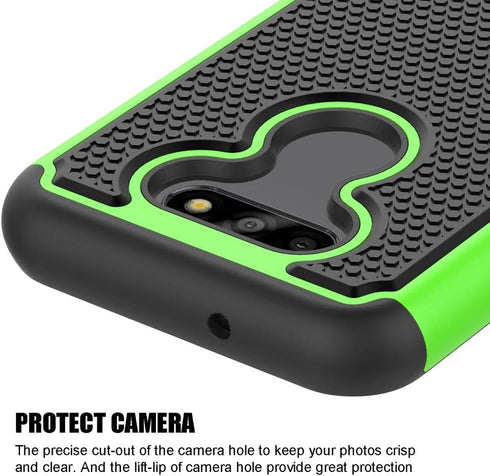 Shockproof Phone Case Cover for LG Aristo 5 / LG Aristo 5+ / LG Fortune 3 / LG Risio 4 / LG Phoenix 5 / LG K8X / LG K31 / LG Tribute Monarch (5.7"...