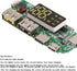 1Pcs 18650 Charger Board Lithium Battery Charging Module Dual USB 5V 2.4A MiniType-C Power Bank Module DIY with Overcharge Overdischarge Short Cir...