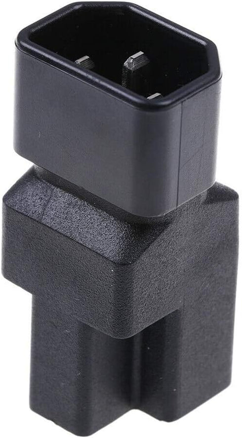 ANRANK IN14515AK IEC C14 to NEMA 5-15R Computer Power Cord Plug Adapter...