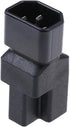 ANRANK IN14515AK IEC C14 to NEMA 5-15R Computer Power Cord Plug Adapter...