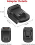 KUNLUN DL18ML Battery Converter for Dewalt to Milwaukee Battery Adapter, Convert for Dewalt 20V Battery to Milwaukee M18 18V Battery for Milwaukee...