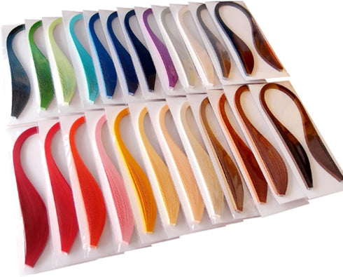 5mm Quilling Paper Strips Single-Color Paper Filigree Crafts 120pcs Length 21inch Quilling Strips Kit for Beginners (Burgundy No.21)...