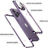 Lockable Magnetic Case for iPhone 15 Pro Max with Safety Lock Screen Protector Camera Lens Protector Double-Sided Glass 360° Full Body Bumper Cove...