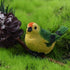 Blue Bird Cute Mini Bird Decorative Fairy Garden Miniatures, Resin Crafts DIY Succulent Plant Bonsai Figurines Garden Decorations Accessories Outd...