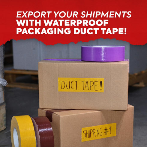 MAT Duct Tape Black Industrial Grade, 2 inch x 60 ft. Waterproof, UV Resistant for Crafts, Home Improvement, Repairs, & Projects...