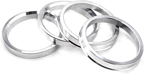 DCVAMOUS Alloy Aluminum Wheel Hub Centric Rings 67.1 to 60.1 - Set of 4 Hubcentric Rings - Performance Spigot Hubrings for 60.1mm Vehicle Hub with...