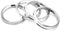DCVAMOUS Alloy Aluminum Wheel Hub Centric Rings 67.1 to 60.1 - Set of 4 Hubcentric Rings - Performance Spigot Hubrings for 60.1mm Vehicle Hub with...