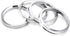 DCVAMOUS Alloy Aluminum Wheel Hub Centric Rings 67.1 to 60.1 - Set of 4 Hubcentric Rings - Performance Spigot Hubrings for 60.1mm Vehicle Hub with...