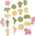 Cactus Cookie Cutter with Plunger Stamps,8 Piece Tropical Beach Themed Biscuit Cutter,3D Pineapple, Flamingo, Monstera Leaf and Palm Tree-Cracker ...