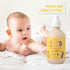 Organic Vegan Baby Lotion, Moisturizing and calming kids body lotion with Calendula & Lavender, newborns All Skin Types, New Biodegradable bottle(...