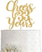 Gold Glitter Cheers to 33 years cake topper, Gold Happy 33rd Birthday Cake Topper, Birthday Party Decorations, Supplies...