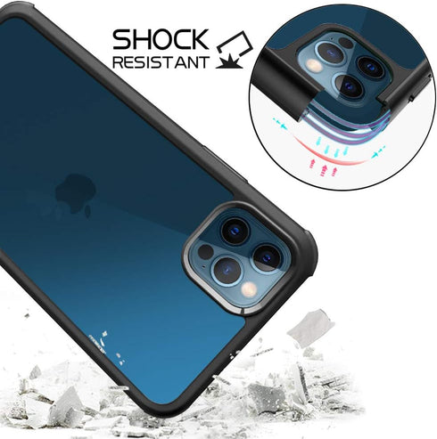 Glass+ Case Compatible with iPhone 11 6.1 inch Full-Body Clear Bumper Case with Built-in 9H Tempered Glass Screen Protector...