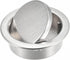 uxcell Finger Flush Pull Handle Outer Dia. 42mm/1.65" Brushed Silver with Screw...