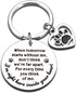 Pet Memorial Gifts When Tomorrow Starts Without Me Dog Cat Remembrance Keychain Loss of Dog Pup Puppy Sympathy Gifts for Men Women Pet Lover Owner...
