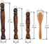 Replacement Wooden Handle for Copper Coffee Pot, Teapots, Cezve, Jezve, Jazzve, Ibrik, Briki, Stovetop Coffee Maker and Multi-Purpose Mini Wooden ...
