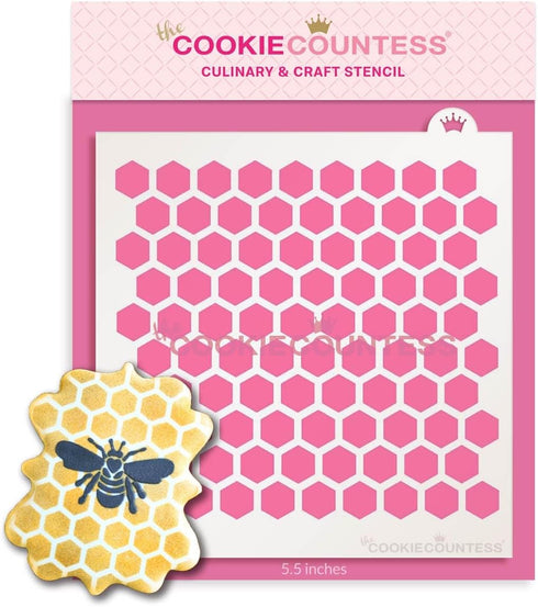 Honeycomb Pattern Stencil...