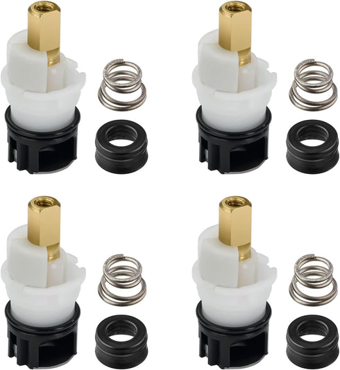 RP25513 Faucet Stem Replacement for Delta two handle Faucet Repair Kit Includes RP24096 Cartridge RP4993 Seat and Spring RP24097 Turn stop1/4, 4 p...