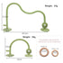 Gogzy - Parent-Child Interactive Silicone Baby Toy Set - Suction Cups Education Teething Toys for Infant Toddler Ages 6M+, BPA Free (Olive)...