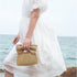 Ynport Bow Straw Clutch Purses for Women Summer Woven Rattan Handbags Wicker Beach Tote Bag 2024...