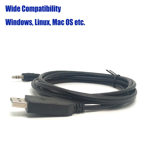 USB 940-0299A Console Cable with FT232 Chip | USB to AJ 2.5 940-0299 Serial Adapter Cables for APC UPS AP9630 AP9631 AP9635 | 6 Feet...