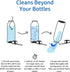 NATRUTH Water Bottle Cleaning Tablets 40 Tablets Effectively Removes Tough Stains and Odors Bottle Clean Tablet Individually Packed for All Stainl...