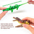 10Pcs Alligator Toy Animal Figure Bath Toys, Color Changing Crocodile Toy, Stress Relief Toys Adults, for Kids 3 Years and up, Water Table Toys fo...