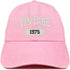 Trendy Apparel Shop Vintage 1975 Embroidered 50th Birthday Soft Crown Washed Cotton Cap...