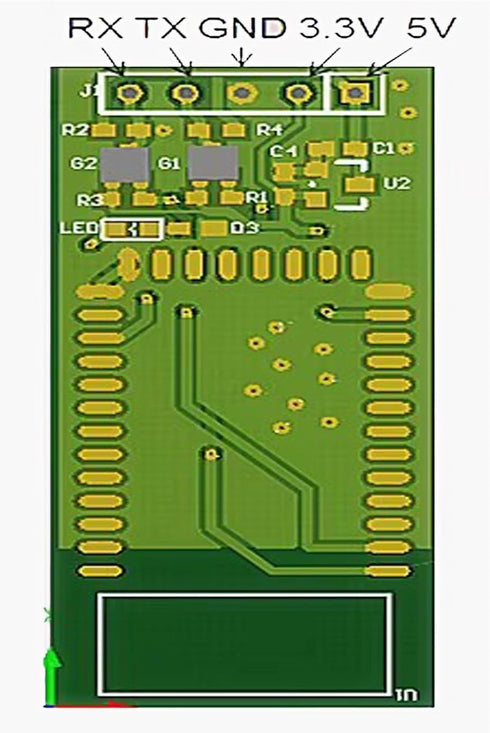 CC2540 CC2541 AT-09 Serial Wireless Module BLE 4.0 Bluetooth Module Compatible HM-10 2PCS...