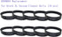 0300604 Replacement for Oreck XL Vacuum Cleaner Belts (10 pcs)...