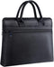 enyuwlcm Waterproof Oxford Handle Document Bag Briefcase for Men File Tote Bag for Carrying Paper Files Black...