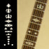 Jockomo Old Banjo Type (White Pearl) Guitar Inlay Sticker...