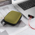 Geekria Shield Case for On-Ear Headphones, Replacement Hard Shell Travel Carrying Bag with Cable Storage, Compatible with Audio Technica, Sony, JV...