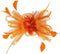 Song Qing Women's Fascinator Feather Flower Hair Clip Pin Brooch Corsage Bridal Hairband Derby Hat Cocktail Party Wedding...