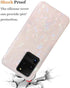 J.west Galaxy S20 Ultra Case, Luxury Cute Sparkle Bling Translucent Thinfoil Print Soft Silicone Phone Case Cover for Girls Women Slim Pattern Des...