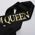 "Prom King" and "Prom Queen" Sashes - Graduation Party School Party Accessories, Black with Gold Print...