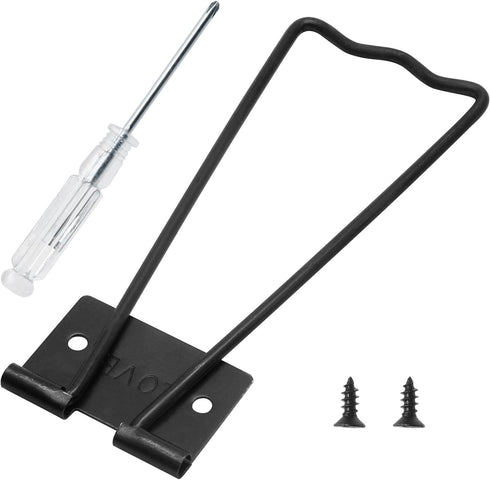 5 Pcs Easel Back, 4.39” Iron Picture Frame Easel Back, Photo Frame Easel Back Stand with Screws & Screwdriver (Black)...