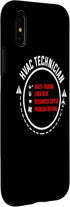 iPhone X/XS HVAC Technician | Funny Tech Maintenance Gifts Tee Case...