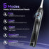Sonic Electric Toothbrush for Adults and Kids - 40000 VPM Motor Power Toothbrush with 6 Original 3D Brush Heads, Up to 70 Days Battery Power (T2 M...