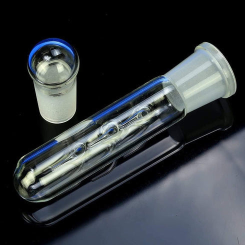Planaria Trap Catch Trap Leeches Catcher, Aquarium Supplies Clear Glass Planarian Leech Trap Tube Catcher 3 Holes for Cherry Shrimp Crystal Red Sh...