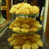 Thai Dok Jok Sesame Cookies Brass Mold Maker Crispy Biscuit Blossom Lotus Flowers Thai Sunflower Cookie 3.15" (Medium)...