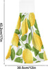 Boccsty Lemon Hanging Kitchen Towels 2 Pieces Summer Lime Tree Branch Dish Cloth Tie Towels Hand Towel Tea Bar Towels for Bathroom Farmhouse House...