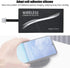 ASHATA 2Pcs Type C QI Wireless Charging Receiver Ultra Thin QI Wireless Receiver, Electromagnetic Induction 1000mA Fast Charging Qi Coil Receiver ...